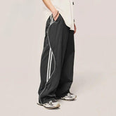 Striped Side Wide Leg Pant